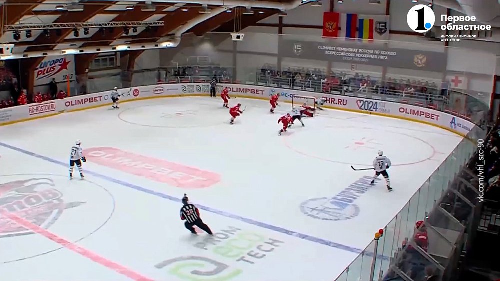 «Челмет» обыграл «Ростов» во Всероссийской хоккейной лиге