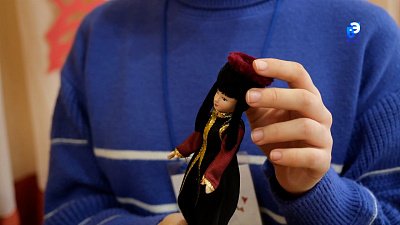 Дошкольникам показали коллекцию кукол в народных костюмах