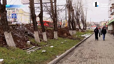 В Златоусте идет ремонт теплосетей