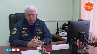 Заслуженный огнеборец в сюжете «47 лет на службе»