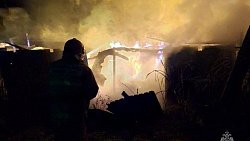 Под Челябинском из‑за печи сгорел дом