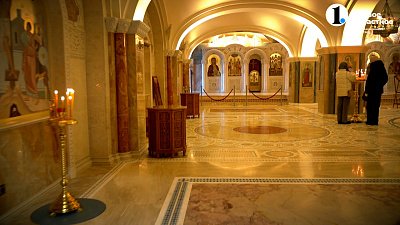 Духовные ценности. Экскурсия по нижнему храму Рождества Христова