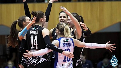 Волейбольный клуб «Динамо-Метар» одержал победу в уральском дерби