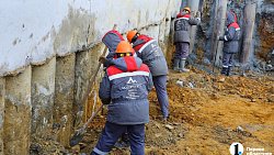 В Челябинске приступили к разработке стартового котлована для первого туннеля метротрама