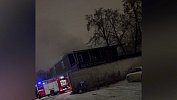 В Металлургическом районе Челябинска загорелось здание ритуальных услуг