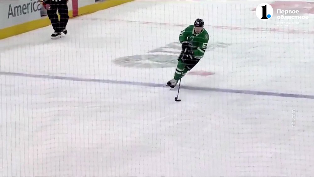 Евгений Дадонов забросил две шайбы в матче НХЛ