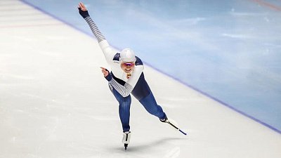 Конькобежка Ольга Фаткулина установила рекорд катка в Санкт-Петербурге