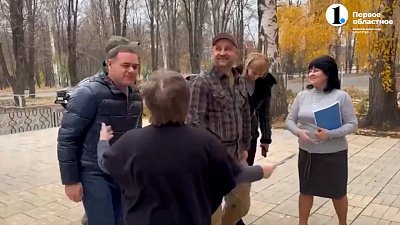 В ДНР работаю строители из Челябинской области