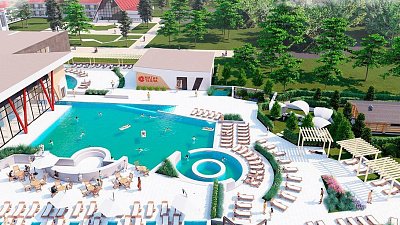 Детский центр и термы откроют в 2025 году на курорте «Притяжение» в Магнитогорске