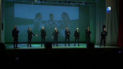 В Миассе побывал мужской хор «Русский формат»
