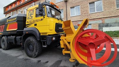 Снегоуборочную машину повышенной мощности разработали в Миассе