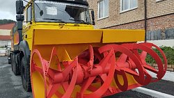 Снегоуборочную машину повышенной мощности разработали в Миассе