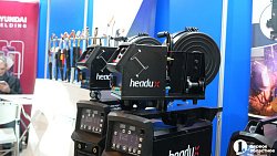 На промышленном форуме в Челябинске представили роботов и интерактивный пол