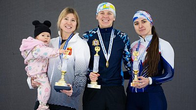 Конькобежка Ольга Фаткулина заняла второе место на Кубке России по многоборью
