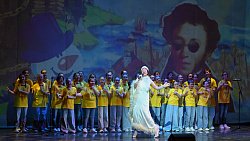 Музыка, стихи и живой Пушкин: в Челябинске открыли благотворительный фестиваль «Снежность»