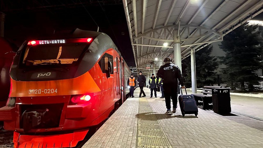 Из Челябинска в Усть‑Катав отправился первый поезд 30 ноября