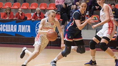 Баскетболистки команды «Металлург» дважды уступили лидеру Высшей лиги