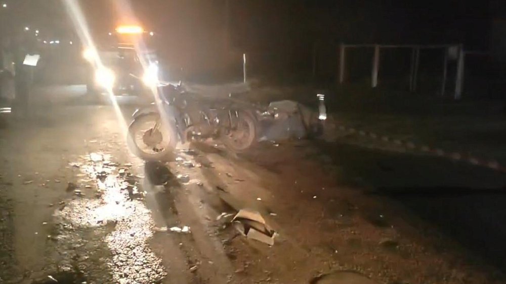 В Челябинской области 16‑летний мотоциклист пострадал в лобовом ДТП с Lada