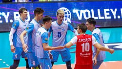 Волейбольный клуб «Динамо» впервые в сезоне одержал двойную победу в Высшей лиге