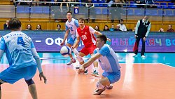 Волейбольный клуб «Динамо» впервые в сезоне одержал двойную победу в Высшей лиге