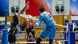 Волейбольный клуб «Динамо» впервые в сезоне одержал двойную победу в Высшей лиге