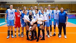 Волейбольный клуб «Динамо» впервые в сезоне одержал двойную победу в Высшей лиге