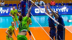 Волейбольный клуб «Динамо» впервые в сезоне одержал двойную победу в Высшей лиге