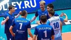 Волейбольный клуб «Динамо» впервые в сезоне одержал двойную победу в Высшей лиге
