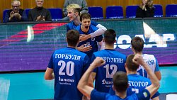 Волейбольный клуб «Динамо» впервые в сезоне одержал двойную победу в Высшей лиге