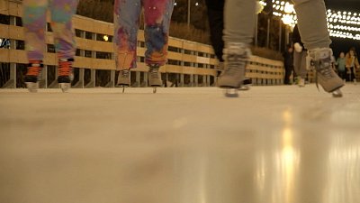 В Челябинске открылся каток в парке имени Терешковой