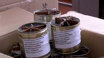 В Аргаяшском районе пенсионеры и школьники делают окопные свечи