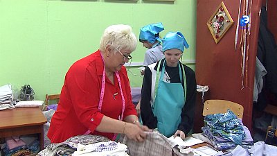 Миасские студенты шьют для военных госпиталей