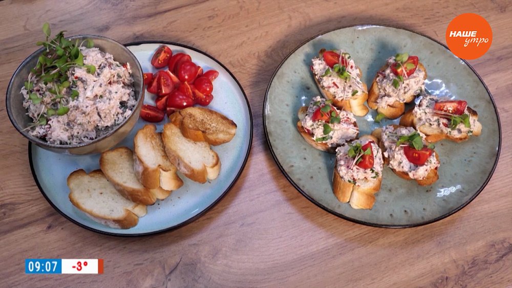 Риет из курицы в рубрике «Завтрак с шеф-поваром»