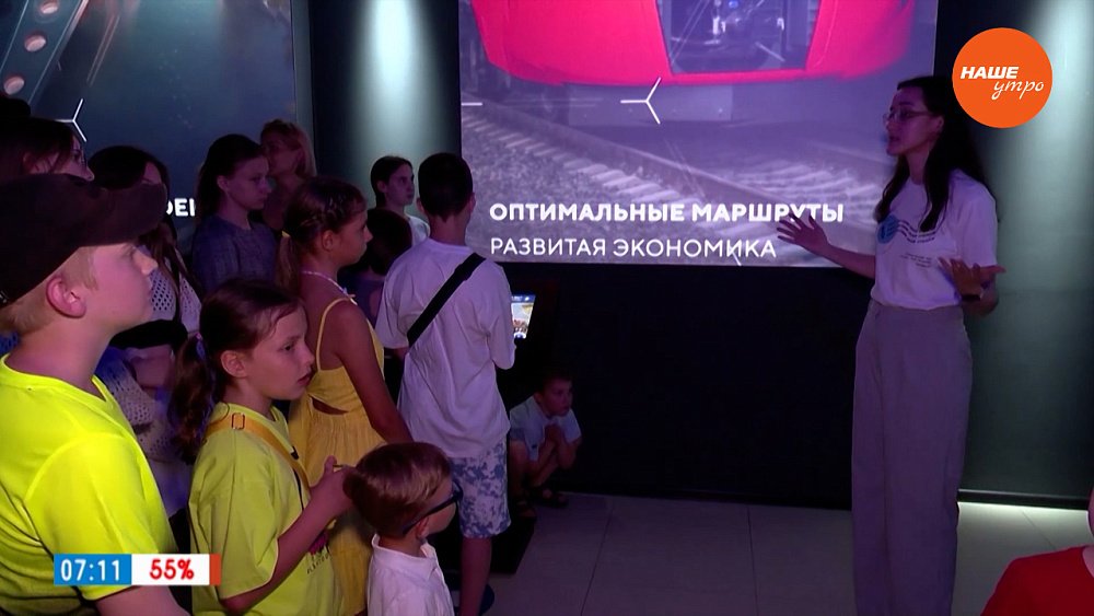 История Нового года в сюжете «Выставка в парке Россия — Моя история»