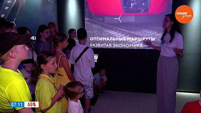 История Нового года в сюжете «Выставка в парке Россия — Моя история»