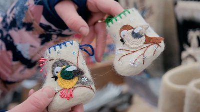 В Кусе прошли гуляния на фестивале «Уральские валенки»