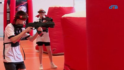 В Челябинске прошли соревнования за кубок по лазерному бою в ОЦ №5