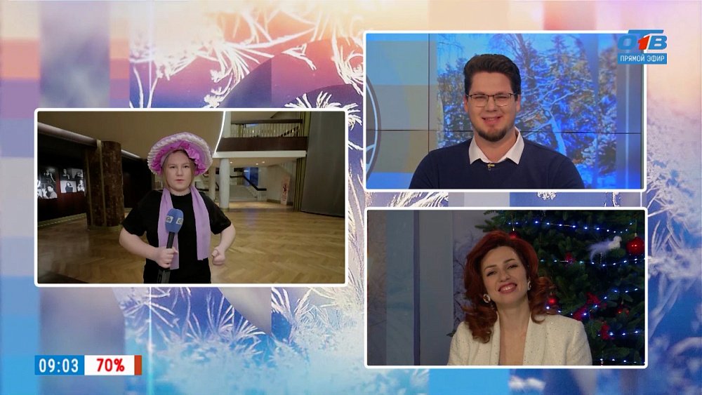 Репетируем Пушкинский бал в «Прямом включении»