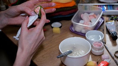 Миасская мастерица создаёт красоту из ваты