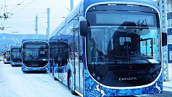 Миасс получил вторую партию новых троллейбусов