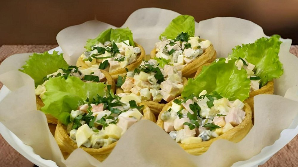 Как сделать оливье полезным