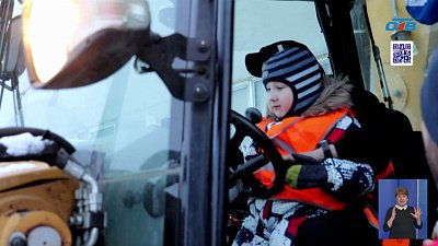 «Строймеханизация»  исполнила мечту мальчика с ДЦП