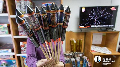 В Челябинской области изъяли около 3500 опасных фейерверков