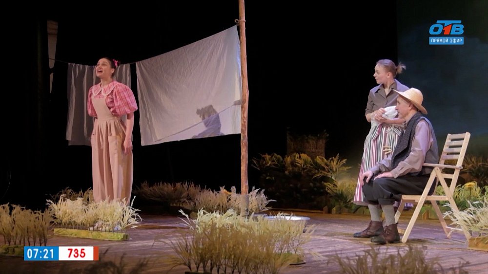 Встреча с любимыми героями в сюжете «Новогодняя премьера в Молодёжном театре»