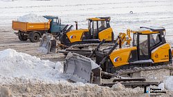 Модернизированная челябинская снегосвалка может принять до 1,8 млн кубов снега