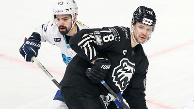 Александр Кадейкин помог «Трактору» одержать победу над «Барысом»