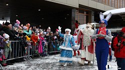 Поезд Деда Мороза прибыл в Челябинск