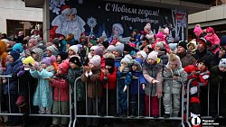 Поезд Деда Мороза прибыл в Челябинск