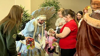 В фонде «Защитники Отечества Челябинской области» провели новогодний детский праздник