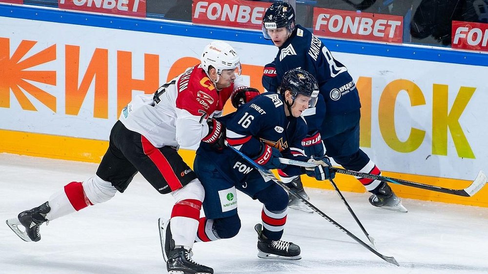 Хоккейный клуб «Металлург» сравнял счет в серии с «Авангардом» в чемпионате КХЛ